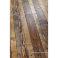 Madeira de teca 12.3mm E0 HDF AC4 Piso de madeira laminado V-Grooved Laminado de carvalho